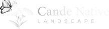 Cande Native Landscape Logo White